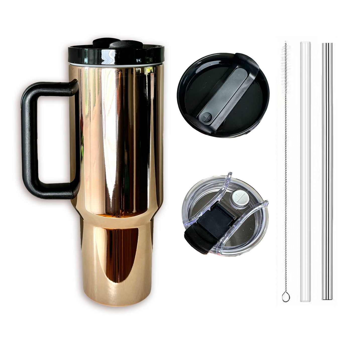 HOWWELL, 40oz Stainless Steel Tumbler, Electroplating Paint